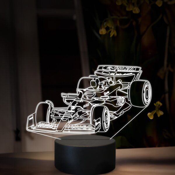 Beling 3D lampa, Daniel Ricciardo ,16 farebná, FF18