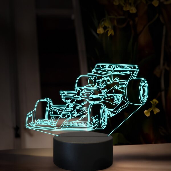 Beling 3D lampa, Daniel Ricciardo ,16 farebná, FF18