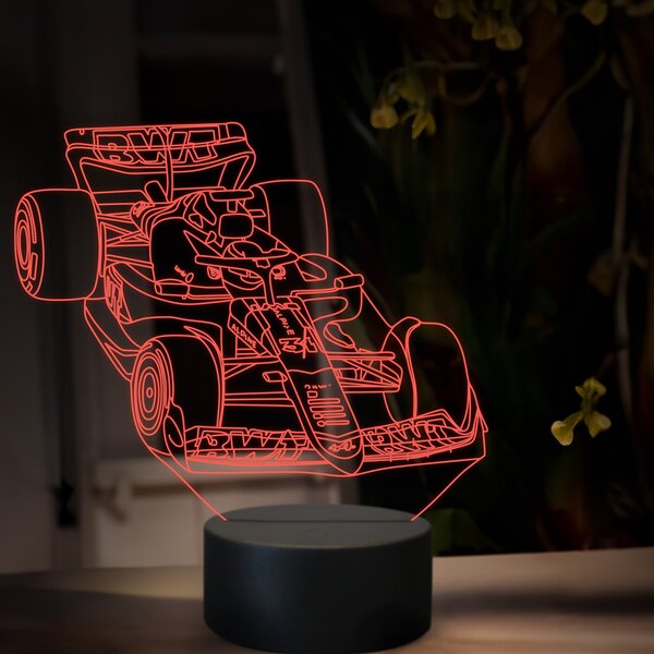 Beling 3D lampa, Esteban Ocon ,16 farebná, FF19