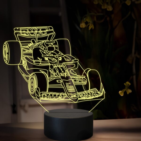 Beling 3D lampa, Esteban Ocon ,16 farebná, FF19