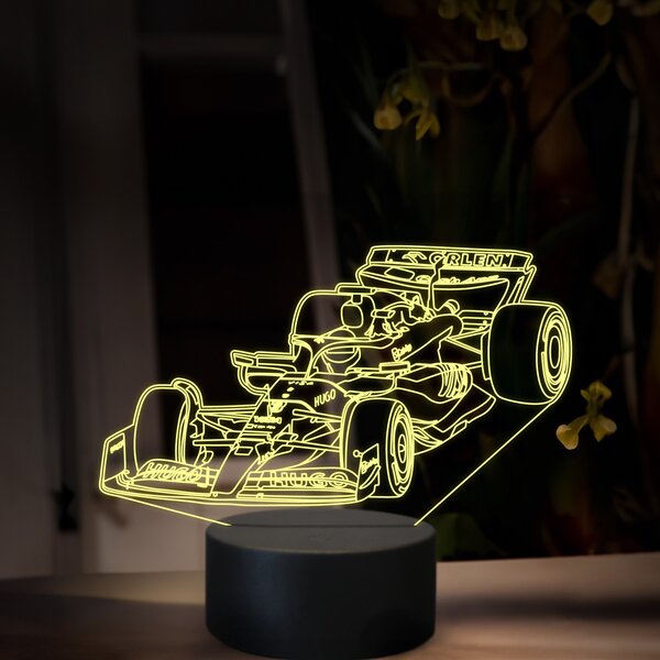 Beling 3D lampa, Daniel Ricciardo ,16 farebná, FF18