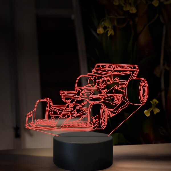 Beling 3D lampa, Daniel Ricciardo ,16 farebná, FF18