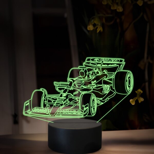 Beling 3D lampa, Daniel Ricciardo ,16 farebná, FF18