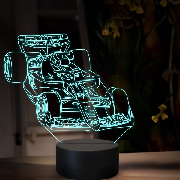 Beling 3D lampa, Esteban Ocon ,16 farebná, FF19