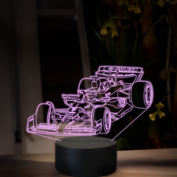 Beling 3D lampa, Daniel Ricciardo ,16 farebná, FF18