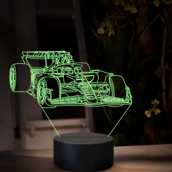 Beling 3D lampa, Kevin Magnussen,16 farebná, FF22