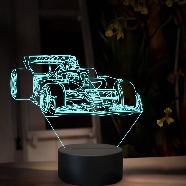 Beling 3D lampa, Kevin Magnussen,16 farebná, FF22