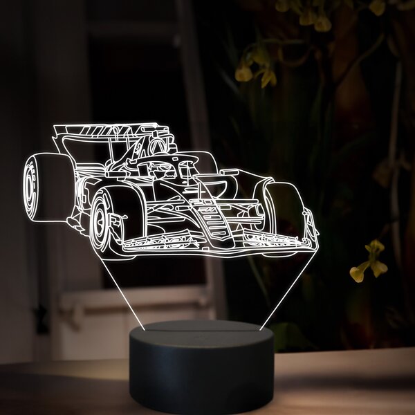 Beling 3D lampa, Kevin Magnussen,16 farebná, FF22
