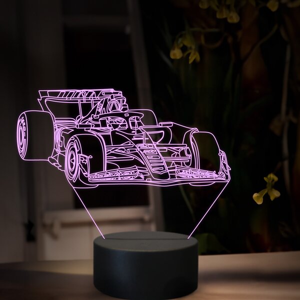 Beling 3D lampa, Kevin Magnussen,16 farebná, FF22