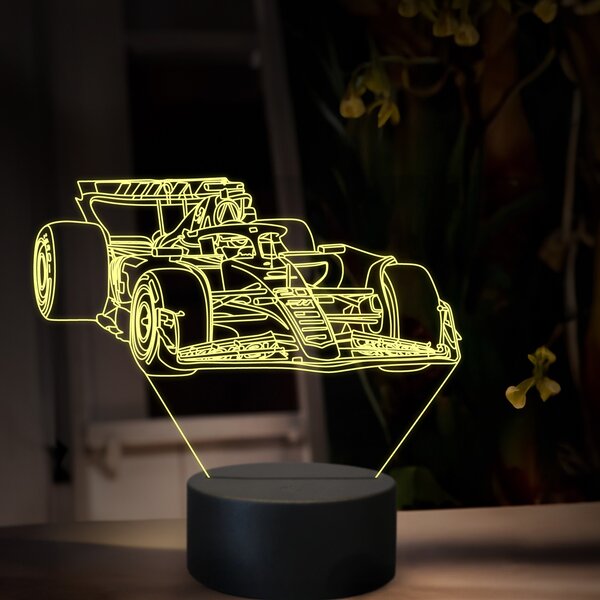 Beling 3D lampa, Kevin Magnussen,16 farebná, FF22