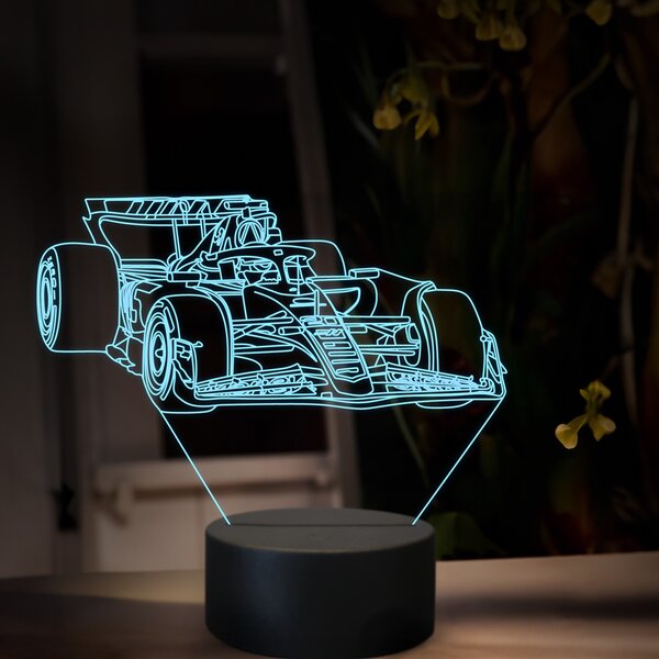 Beling 3D lampa, Kevin Magnussen,16 farebná, FF22
