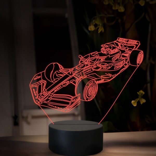 Beling 3D lampa, Lando Norris ,16 farebná, FF25