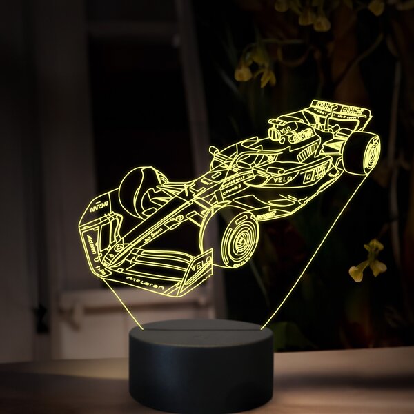 Beling 3D lampa, Lando Norris ,16 farebná, FF25