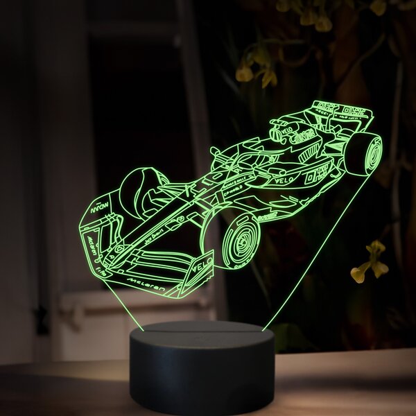 Beling 3D lampa, Lando Norris ,16 farebná, FF25