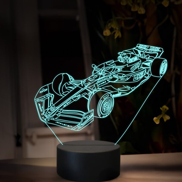 Beling 3D lampa, Lando Norris ,16 farebná, FF25
