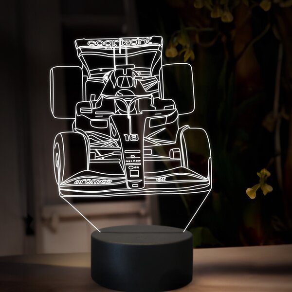 Beling 3D lampa, Lance Stroll ,16 farebná, FF24