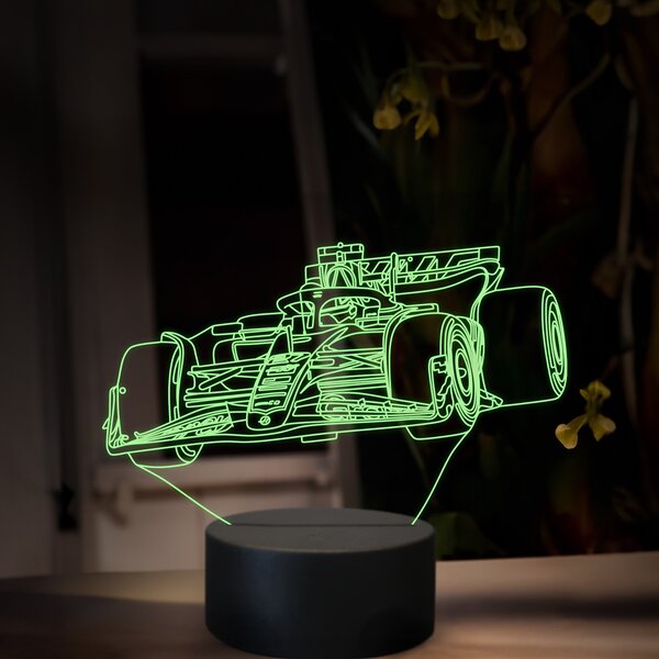 Beling 3D lampa, Nico Hülkenberg,16 farebná, FF28