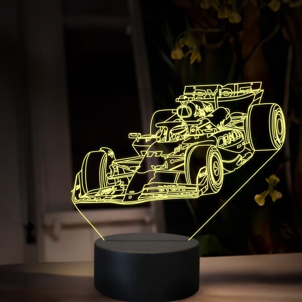 Beling 3D lampa, Sergio Pérez,16 farebná, FF31