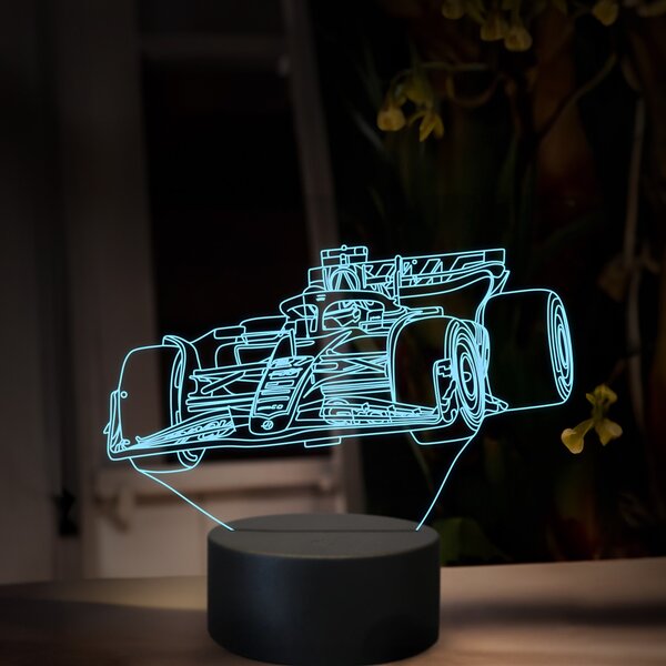 Beling 3D lampa, Nico Hülkenberg,16 farebná, FF28
