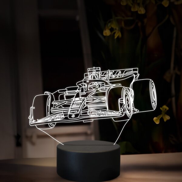 Beling 3D lampa, Nico Hülkenberg,16 farebná, FF28