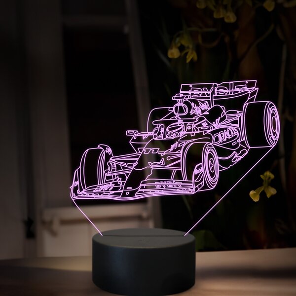Beling 3D lampa, Sergio Pérez,16 farebná, FF31