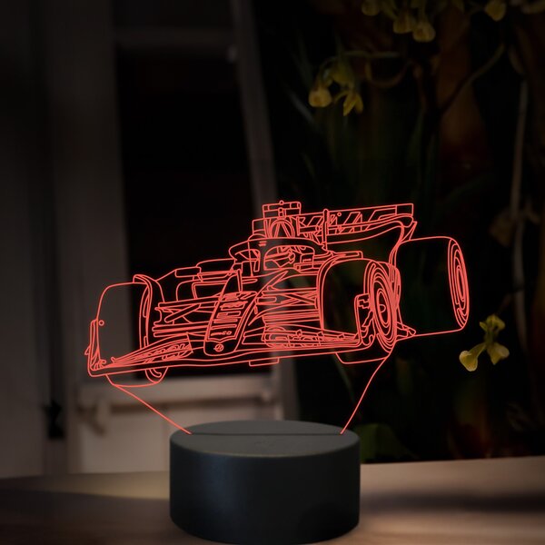 Beling 3D lampa, Nico Hülkenberg,16 farebná, FF28