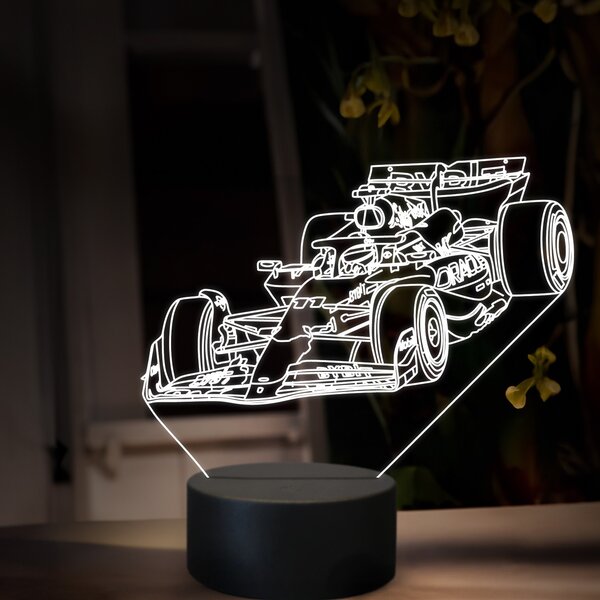 Beling 3D lampa, Valtteri Bottas,16 farebná, FF32