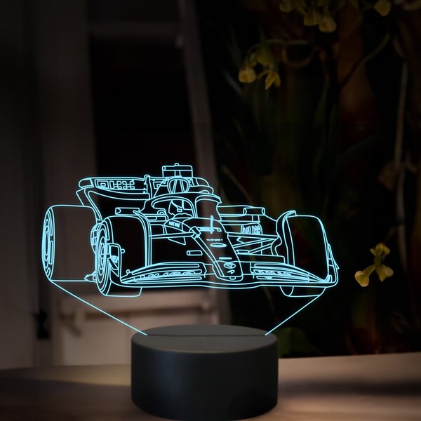 Beling 3D lampa,Oscar Piastri,16 farebná, FF29