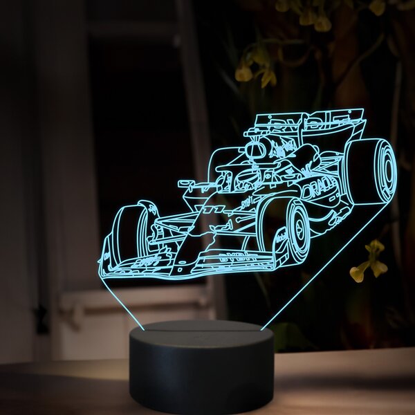 Beling 3D lampa, Valtteri Bottas,16 farebná, FF32