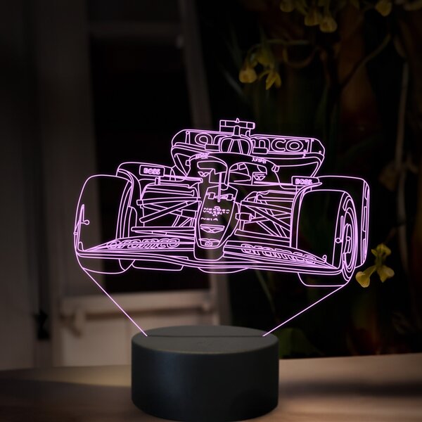 Beling 3D lampa,Fernando Alonso 2 ,16 farebná, FF32