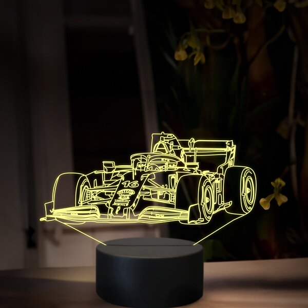 Beling 3D lampa,Charles Leclerc ,16 farebná, FF31