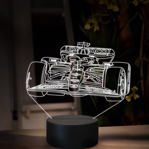 Beling 3D lampa,Fernando Alonso 2 ,16 farebná, FF32