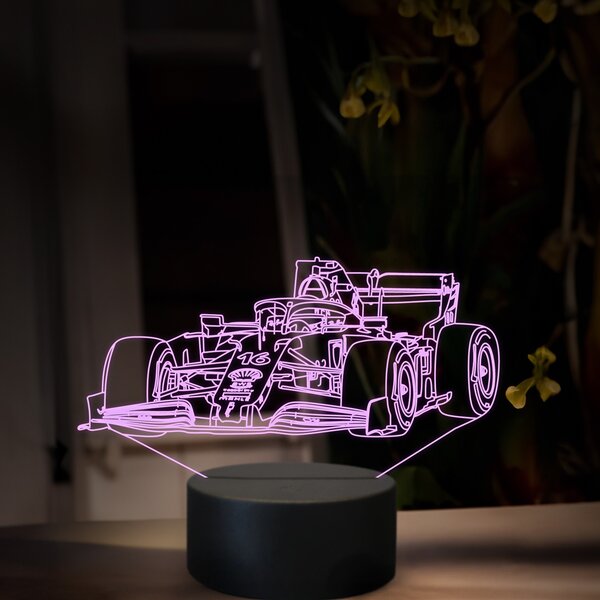 Beling 3D lampa,Charles Leclerc ,16 farebná, FF31