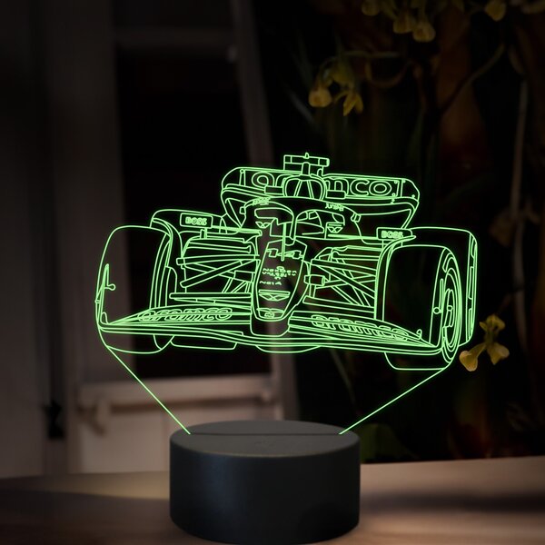 Beling 3D lampa,Fernando Alonso 2 ,16 farebná, FF32