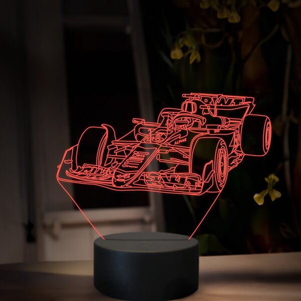 Beling 3D lampa,Pierre Gasly,16 farebná, FF30