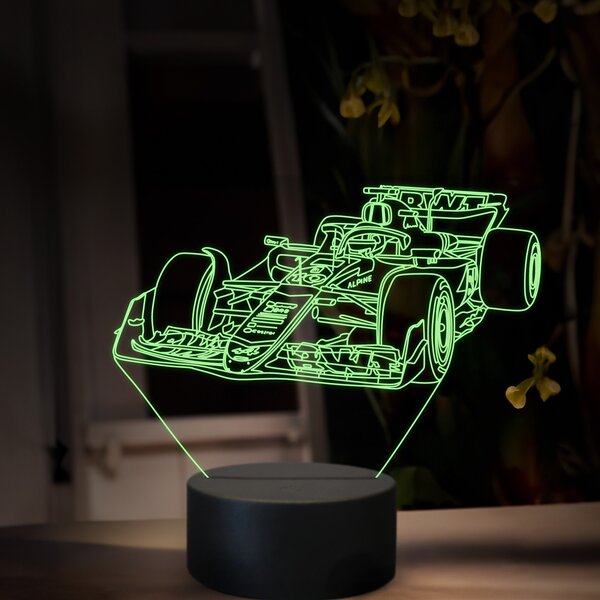 Beling 3D lampa,Pierre Gasly,16 farebná, FF30