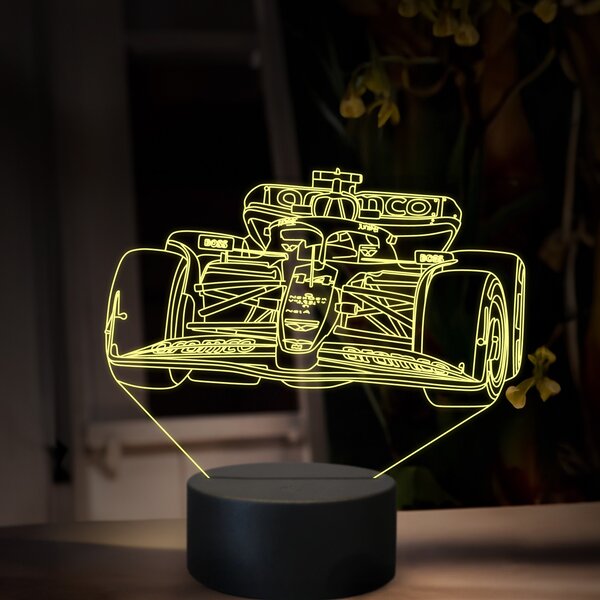 Beling 3D lampa,Fernando Alonso 2 ,16 farebná, FF32