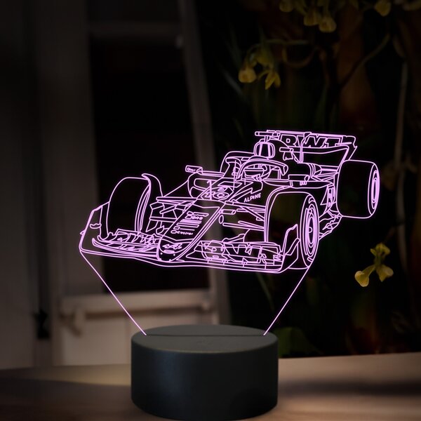 Beling 3D lampa,Pierre Gasly,16 farebná, FF30