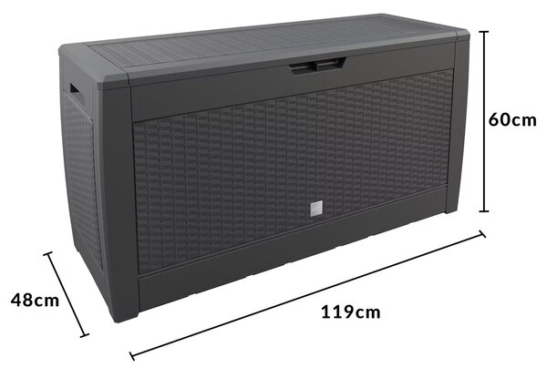 Úložný box Rato 310 L - antracit