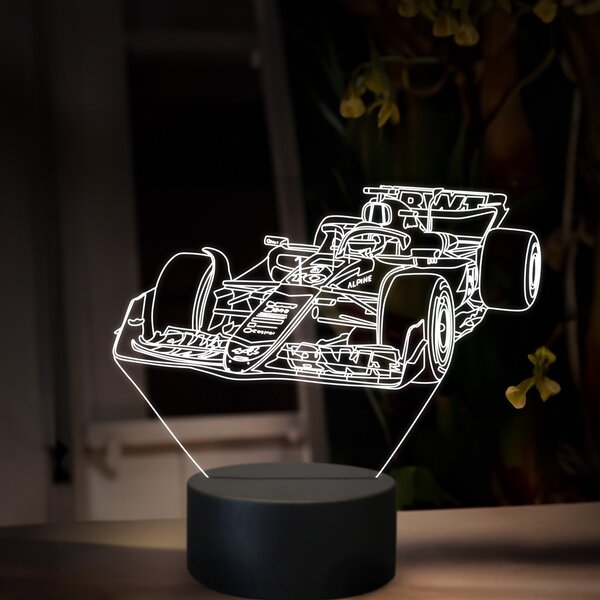 Beling 3D lampa,Pierre Gasly,16 farebná, FF30