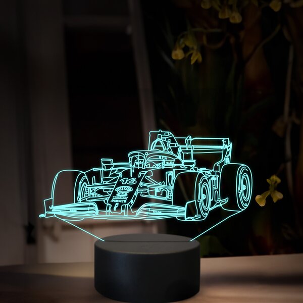 Beling 3D lampa,Charles Leclerc ,16 farebná, FF31