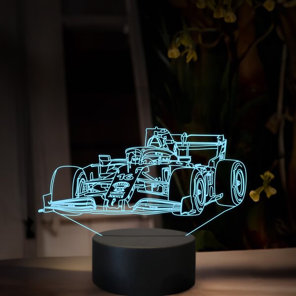 Beling 3D lampa,Charles Leclerc ,16 farebná, FF31