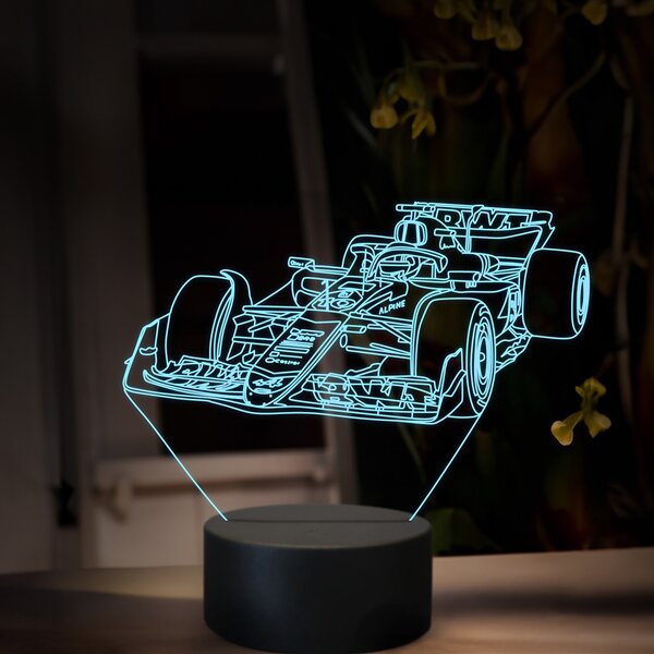 Beling 3D lampa,Pierre Gasly,16 farebná, FF30