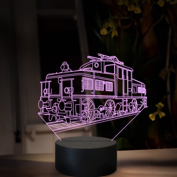 Beling 3D lampa, Elektrický rušeň E424.0, 16 farebná SXR25