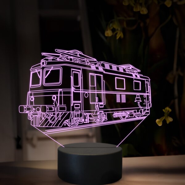 Beling 3D lampa, Elektrický rušeň E422.0, 16 farebná SXR24