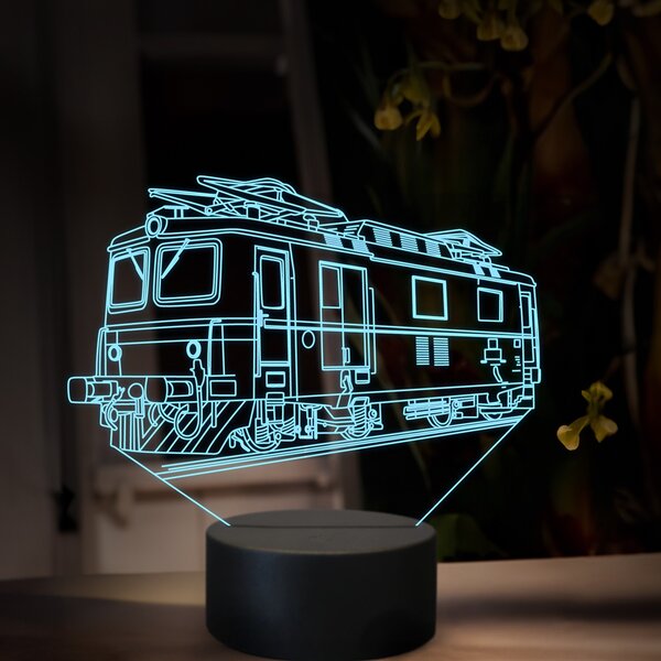 Beling 3D lampa, Elektrický rušeň E422.0, 16 farebná SXR24