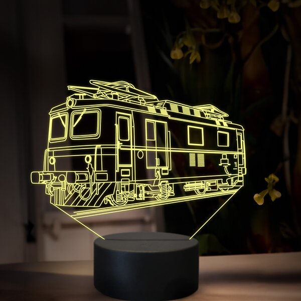 Beling 3D lampa, Elektrický rušeň E422.0, 16 farebná SXR24