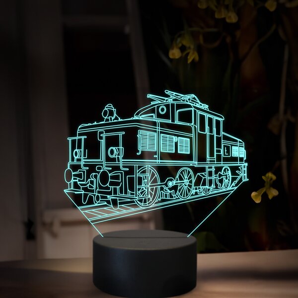 Beling 3D lampa, Elektrický rušeň E424.0, 16 farebná SXR25