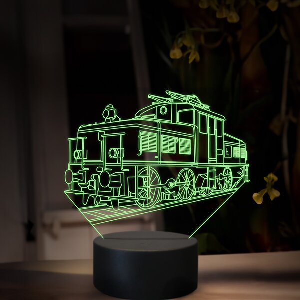 Beling 3D lampa, Elektrický rušeň E424.0, 16 farebná SXR25