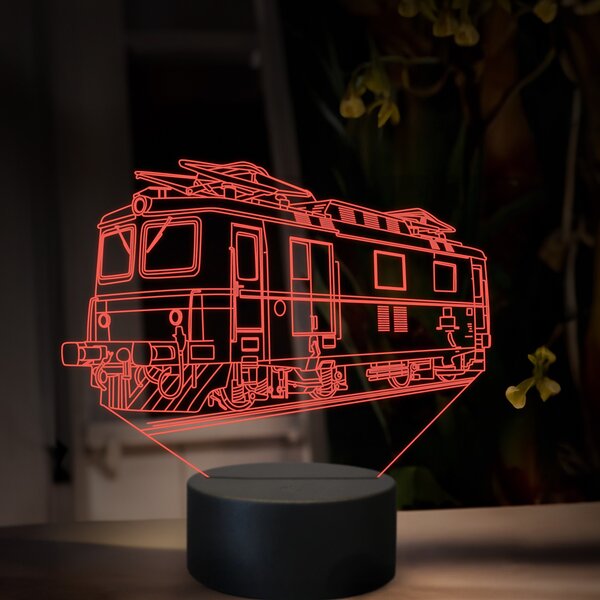 Beling 3D lampa, Elektrický rušeň E422.0, 16 farebná SXR24